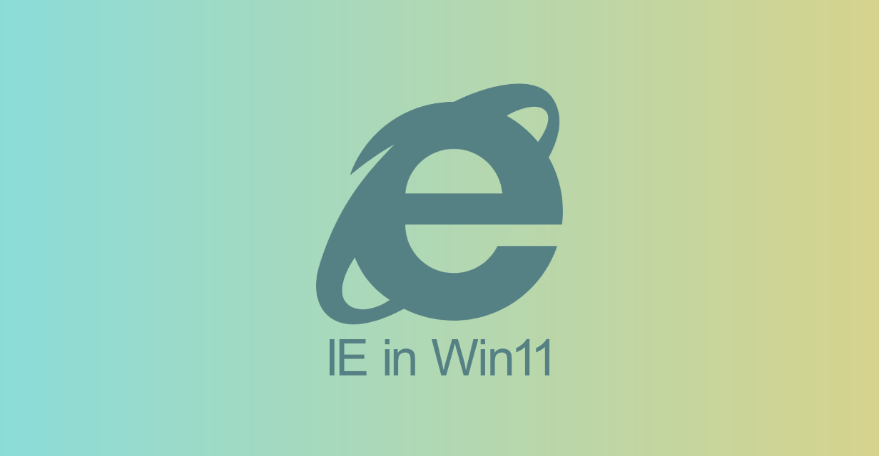 Windows11でInternet Explorerを開く方法